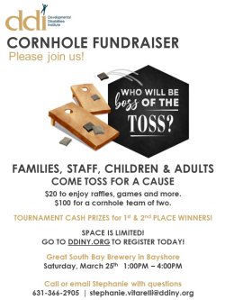 DDI Cornhole Tournament and Fundraiser